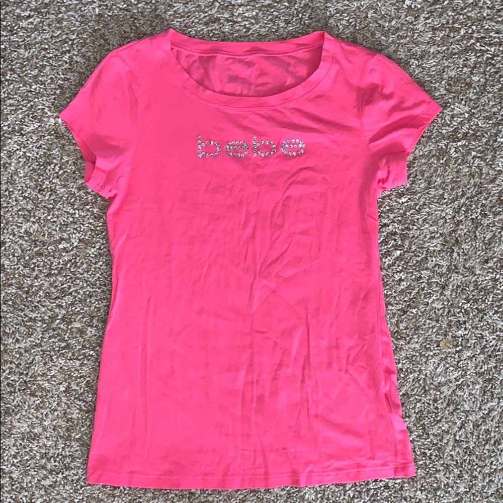 Pink bebe T-shirt